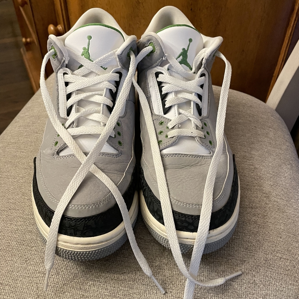 Air Jordan 3 Retro ‘Chlorophyll’, Men's Size 11, EUC